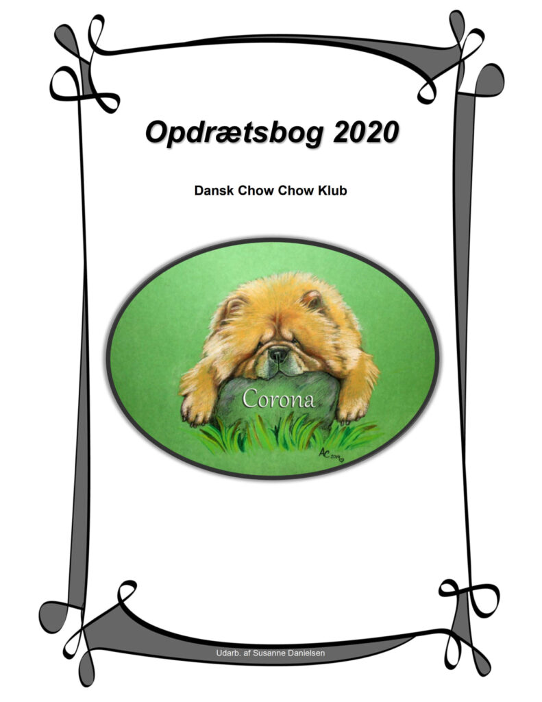 Chow Chow opdrætsbogen 2021